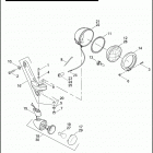 FLHTCUSE5 BLK 1PR8_BLK CVO ULTRA CLASSIC BLACK (2010) PASSING LAMPS & FRONT TURN SIGNALS