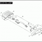 TLE 8SZX STANDARD SIDECAR (2010) SIDECAR TAIL LAMP
