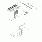 FLSTSE 1PY9 CVO SOFTAIL CONVERTIBLE (2010) Аккумулятор