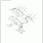VRSCF 1HPH V-ROD MUSCLE (2009) Задний бампер