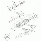 XR1200 1LA6 XR1200 (2009) Переключение скоростей
