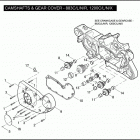 XL1200N 1CZ3 NIGHTSTER (2010) CAMSHAFTS & GEAR COVER - 883C / L / N / R, 1200C /...