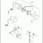 FLSTF 1BX5 FAT BOY (2010) FRONT TURN SIGNALS