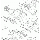 FXDC 1GV4 DYNA SUPER GLIDE CUSTOM (2010) FENDERS & FENDER COVERS