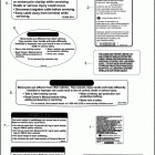 FLHTCUSE5 BLK 1PR8_BLK CVO ULTRA CLASSIC BLACK (2010) Лейбл предостережения