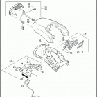 VRSCF 1HPH V-ROD MUSCLE (2009) TAIL LAMP, REAR TURN SIGNALS, & LICENSE PLATE BRAC...