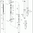 FXDC 1GV4 DYNA SUPER GLIDE CUSTOM (2010) Передняя вилка
