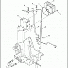 FLHTCUSE5 BLK PR-BLK CVO ULTRA CLASSIC BLACK (2010) REAR BRAKE LINES & MODULE - ABS