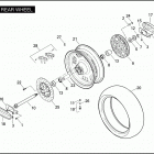 FXDFSE 1PW8 CVO FAT BOB (2009) Заднее колесо