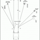 FLHT 1FV4 ELECTRA GLIDE STANDARD (2009) MAIN WIRING HARNESS - ABS BRAKES (FAIRING MODELS)