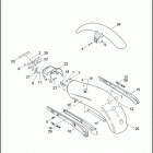 FXDFSE 1PW8 CVO FAT BOB (2009) FENDERS & FENDER COVERS