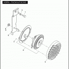 FXCW 1JJ5 ROCKER (2009) HORN - FXCW & FXCWC