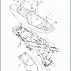 XR1200 1LA6 XR1200 (2009) REAR FENDER - XR1200