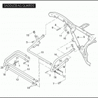 FLHPE 1FTM ROAD KING POLICE (2009) SADDLEBAG GUARDS
