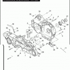 XR1200 1LA6 XR1200 (2009) CRANKCASE & GEARCASE - XR1200