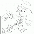 FLHTCUSE4 1PR8 CVO ULTRA CLASSIC (2009) WINDSHIELD, FAIRING & HEADLAMP