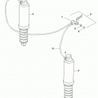 FLTR3 CVO (Japan only) (2009) REAR SHOCK ABSORBER & AIR SUSPENSION SYSTEM