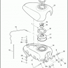 XR1200 1LA6 XR1200 (2009) FUEL TANK - XR1200