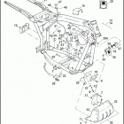 FXDFSE 1PW8 CVO FAT BOB (2009) FRAME, JIFFY STAND, FRONT SPOILER