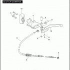 FLHTCUTG 1MAM TRI GLIDE ULTRA CLASSIC (2009) Привод управления сцеплением