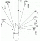FLHTCUSE4 1PR8 CVO ULTRA CLASSIC (2009) MAIN WIRING HARNESS - ABS BRAKES