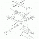 FXDFSE 1PW8 CVO FAT BOB (2009) REAR FORK, DEBRIS DEFLECTOR, BELT GUARD