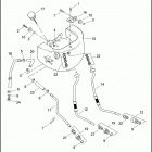 FLSTSB 1JM5 CROSS BONES (2009) OIL TANK & LINES -  ALL MODELS EXCEPT FXCW & FXCWC