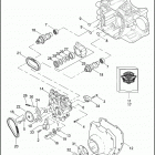 FLTRSE3 1PV8 CVO ROAD GLIDE (2009) CAMSHAFTS & CAM COVER 110 ™ - NON JAPAN