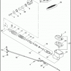FLSTSB 1JM5 CROSS BONES (2009) Тормозной цилиндр задний