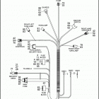 FXD 1GM4 DYNA SUPER GLIDE (2009) WIRING HARNESS - FXD, FXDB & FXDL