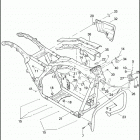 FLHPE 1FTM ROAD KING POLICE (2009) FRAME & JIFFY STAND