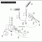 VRSCF 1HPH V-ROD MUSCLE (2009) FRONT TURN SIGNALS