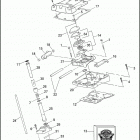 FLTRSE3 1PV8 CVO ROAD GLIDE (2009) ROCKER ARM ASSEMBLY & PUSH RODS 110 ™ - NON JAPAN