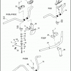FXDF 1GY4 DYNA FAT BOB (2009) Руль