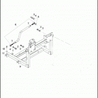 FLHTCUTG 1MAM TRI GLIDE ULTRA CLASSIC (2009) Рама задняя часть