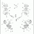 FLHTCUSE4 1PR8 CVO ULTRA CLASSIC (2009) HANDLEBAR SWITCHES