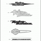 FXDF 1GY4 DYNA FAT BOB (2009) FUEL TANK TRIM