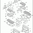 FLHT 1FV4 ELECTRA GLIDE STANDARD (2009) FOOTBOARDS & FOOTPEGS