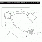 TLE for FLTR SP STANDARD SIDECAR (2009) HARNESS, BANK ANGLE SENSOR FOR 2009 MOTORCYCLES