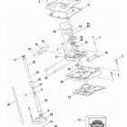 FLHTCU4 CVO (Japan only) (2009) ROCKER ARM ASSEMBLY & PUSH RODS (REAR SHOWN) - JAP...
