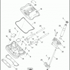 XL883N 4LE2 IRON 883 (2009) ROCKER ARMS, COVERS, & PUSH RODS - 883 / C / L / N...