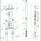 VRSCAW 1HFH VRSCAW V-ROD (2009) FRONT FORK - VRSCAW, VRSCDX