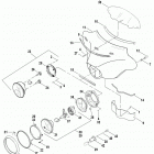 FLHTCU4 CVO (Japan only) (2009) WINDSHIELD, FAIRING & HEADLAMP