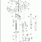 FLST 1JE5 HERITAGE SOFTAIL (2009) FRONT FORK - FLST, FLSTC, FLSTF & FLSTN