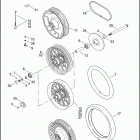 TLE for FLTR SP STANDARD SIDECAR (2009) 2009 SIDECAR WHEEL FOR 2009 MOTORCYCLES