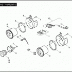 FLHTCUTG 1MAM TRI GLIDE ULTRA CLASSIC (2009) Приборы