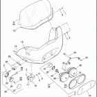 FLTR 1FS4 ROAD GLIDE (2009) WINDSHIELD, FAIRING & HEADLAMPS - FLTR