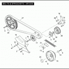 XR1200 1LA6 XR1200 (2009) BELTS & SPROCKETS - XR1200