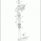 XR1200 1LA6 XR1200 (2009) STEERING HEAD BRACKET ASSEMBLY - XR1200