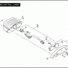 TLE TLE STANDARD SIDECAR (2007) SIDECAR TAIL LAMP